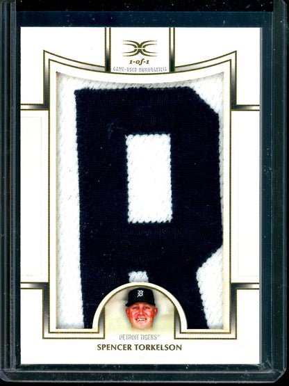 2025 Topps Definitive Spencer Torkelson Nameplate Relic 1/1 DNC - ST Tigers - Trading Card Market