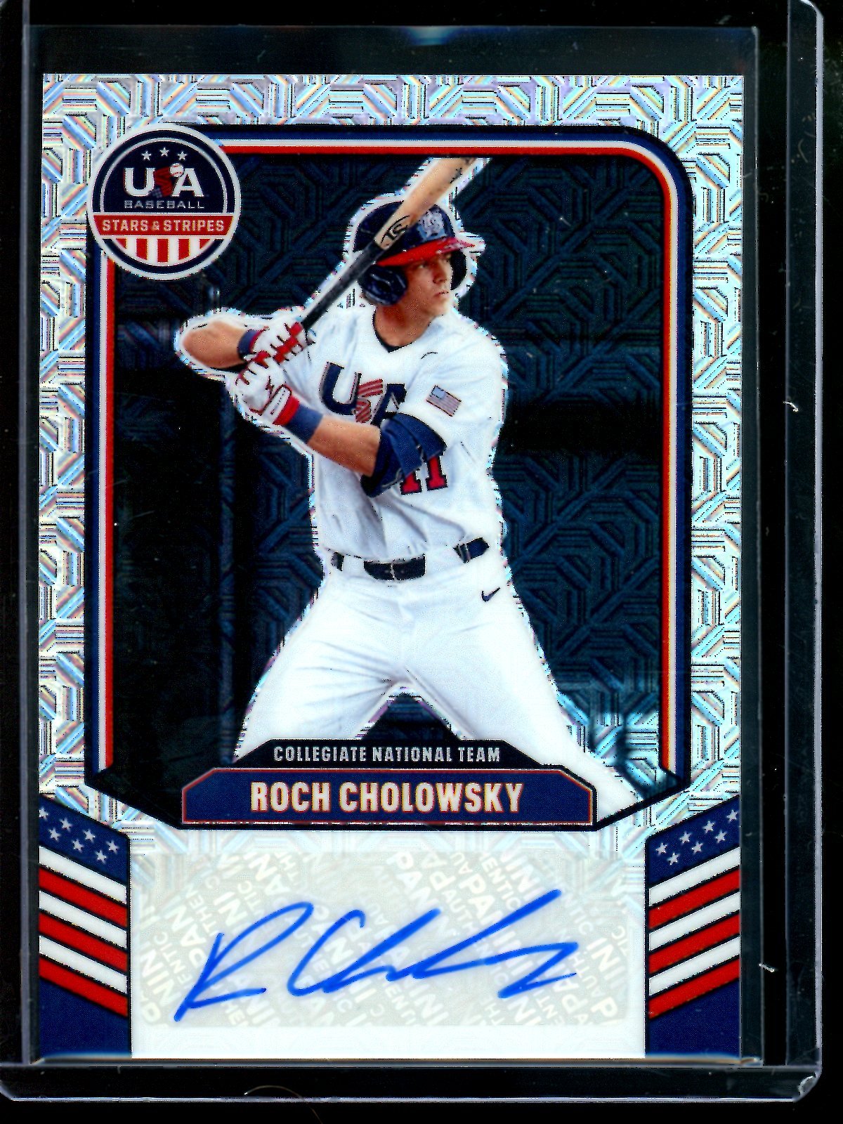 2026 Panini Stars and Stripes Roch Cholowsky Mojo Autograph /25 - Trading Card Market