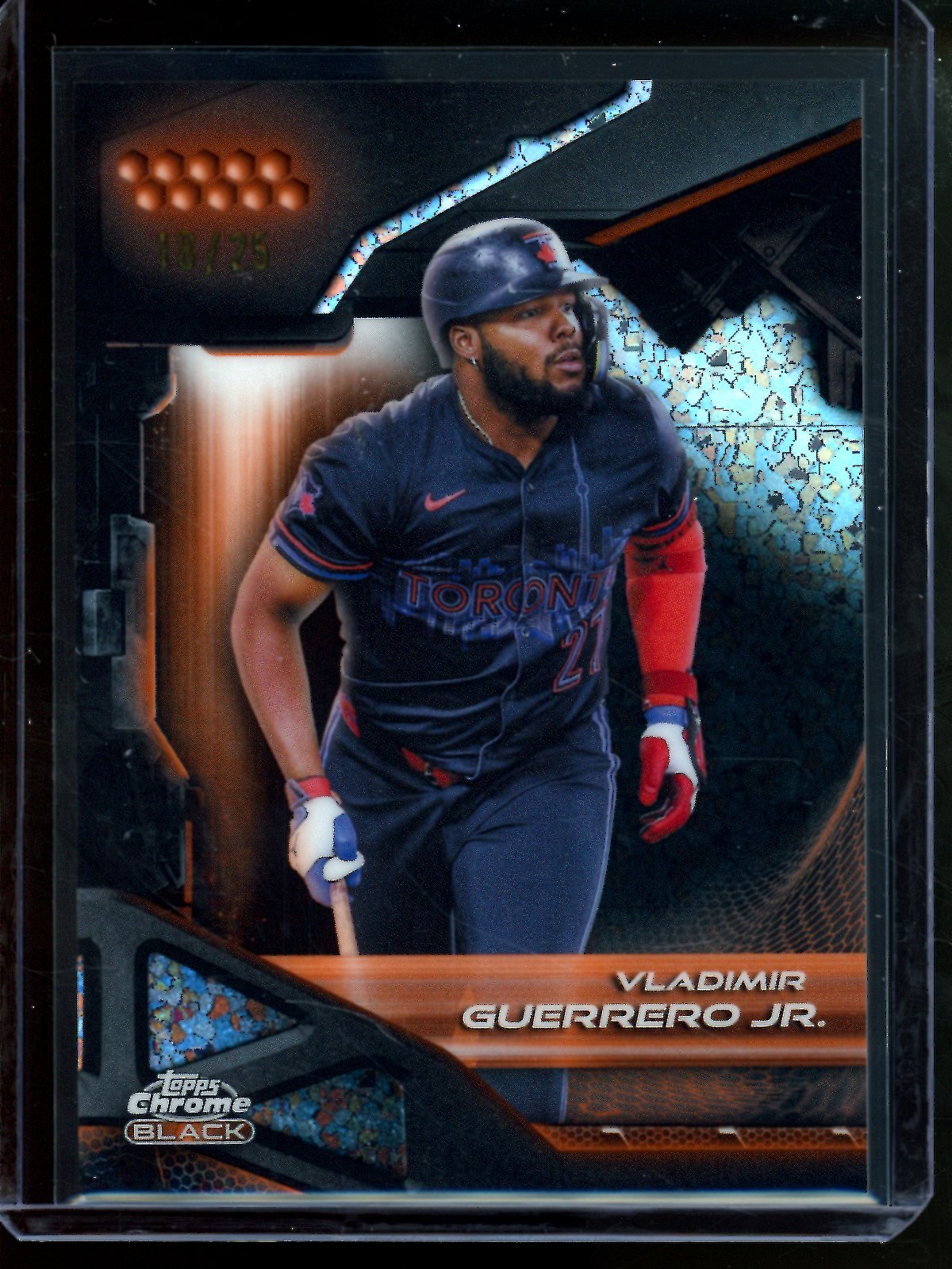 2026 Topps Black Vladimir Guerrero Jr Orange Refractor /25 Blue Jays - Trading Card Market