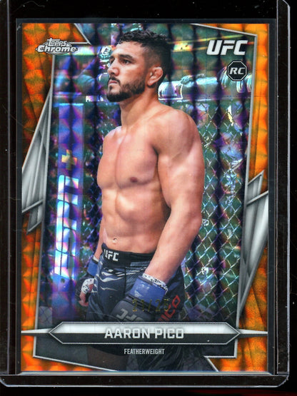 2026 Topps Chrome Aaron Pico Orange Geometric Rookie /25 - Trading Card Market