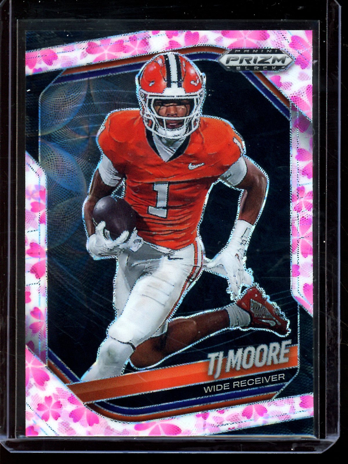 2025 Panini Prizm Black TJ Moore Cherry Blossom /20 Clemson - Trading Card Market