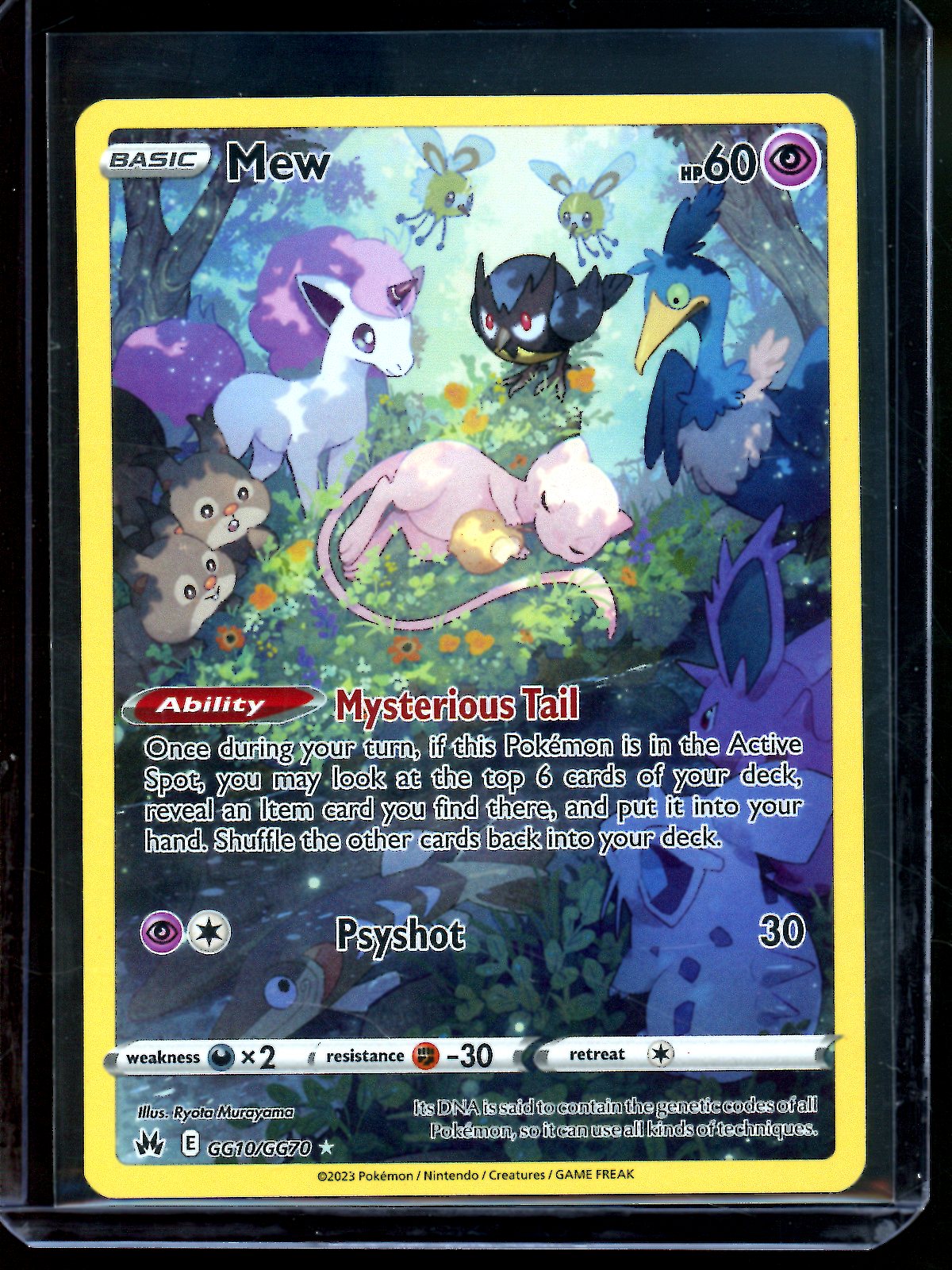 2023 Pokemon Crown Zenith Mew GG10/GG70