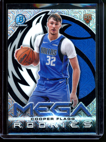 2025 Bowman Chrome Cooper Flagg Mega Rookies Mojo Refractor Mavericks