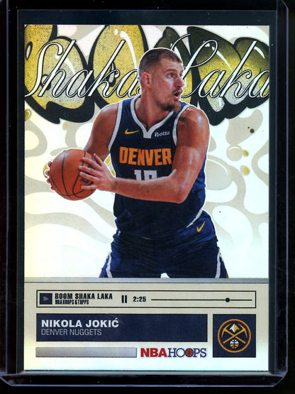 2026 Topps Hoops Nikola Jokic Boom Shaka Laka SP Nuggets