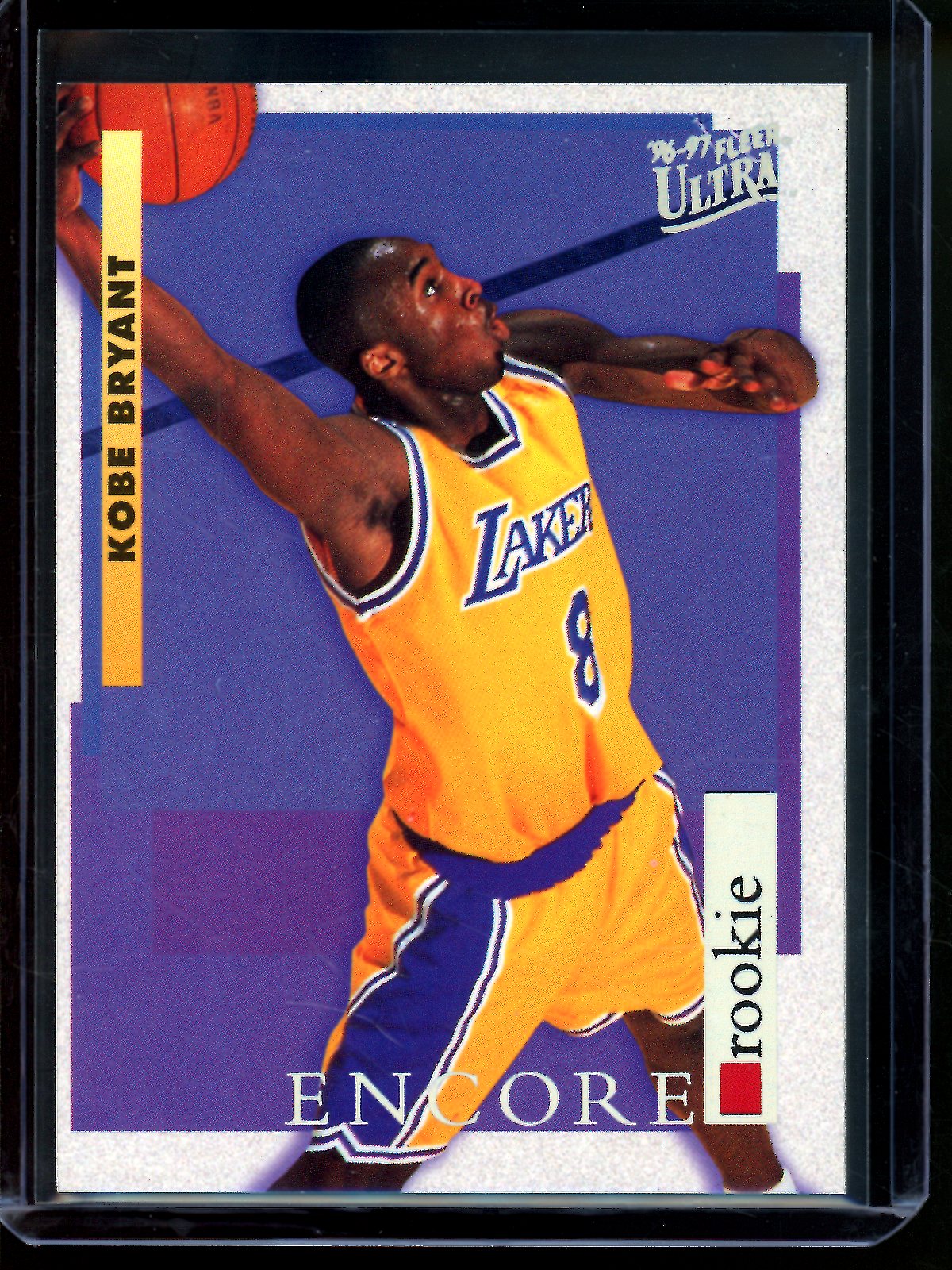 1997 Fleer Ultra Kobe Bryant Encore Rookie Lakers