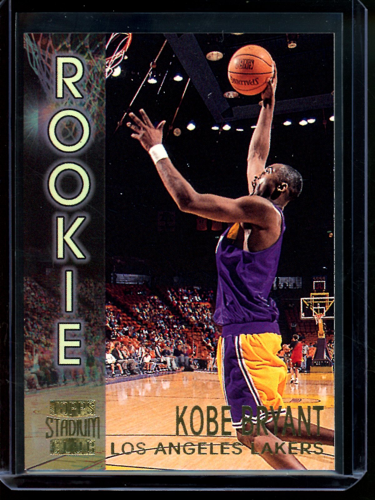 1997 Topps Stadium Club Kobe Bryant Rookies 2 Foil Lakers
