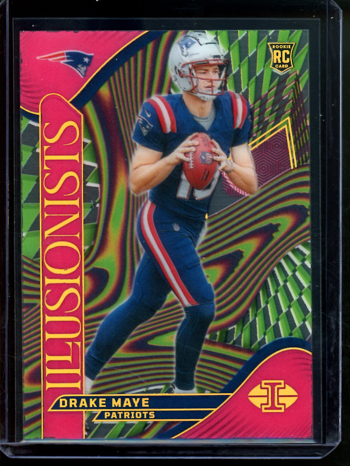 2024 Panini Illusions Drake Maye Illusionists Rookie /399 Patriots