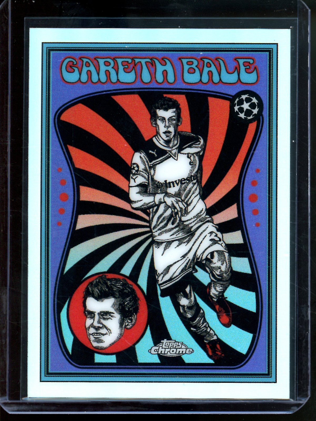 2026 Topps Chrome Gareth Bale Ultra Violet SP Tottenham