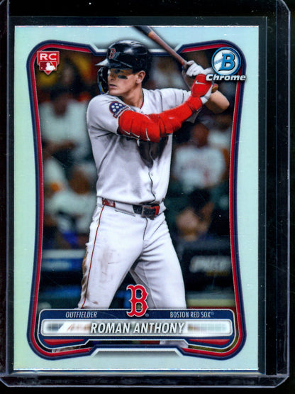 2026 Bowman Chrome Roman Anthony Red Rookie Redemption Red Sox
