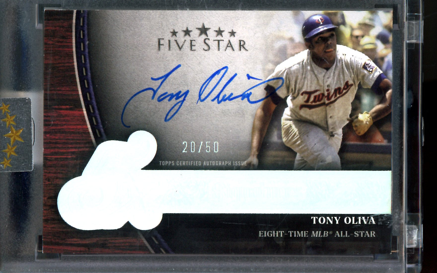 2025 Topps Five Star Tony Oliva Five Star Signatures /50 Twins