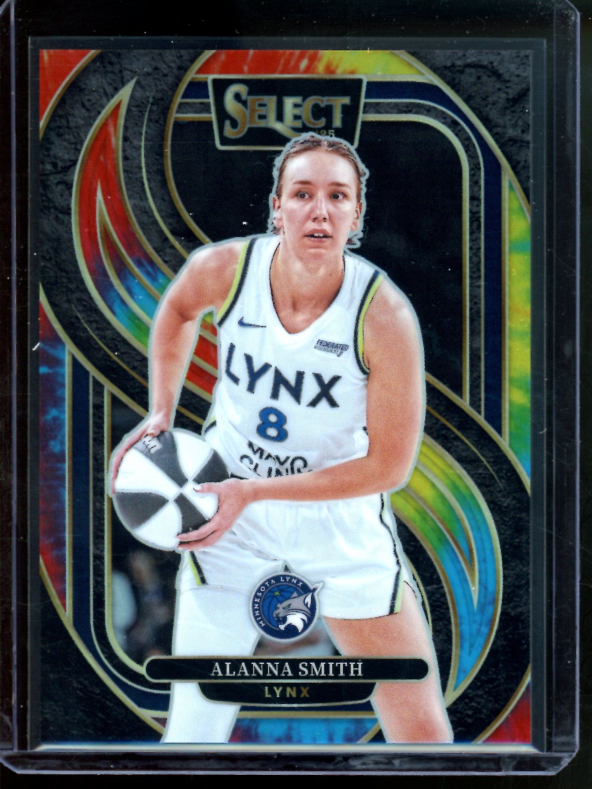2025 Panini Select Alanna Smith Tie Dye /25 Lynx