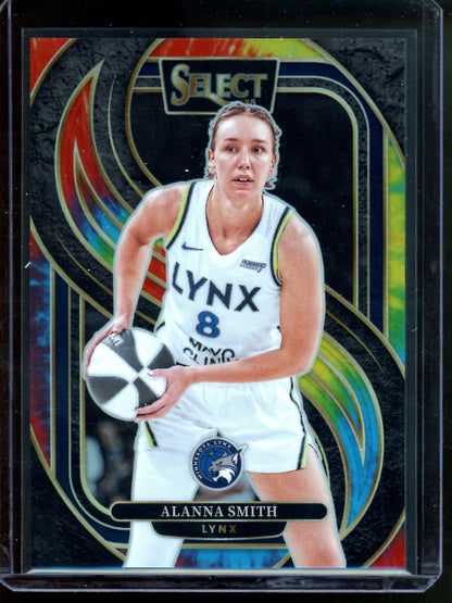 2025 Panini Select Alanna Smith Tie Dye /25 Lynx