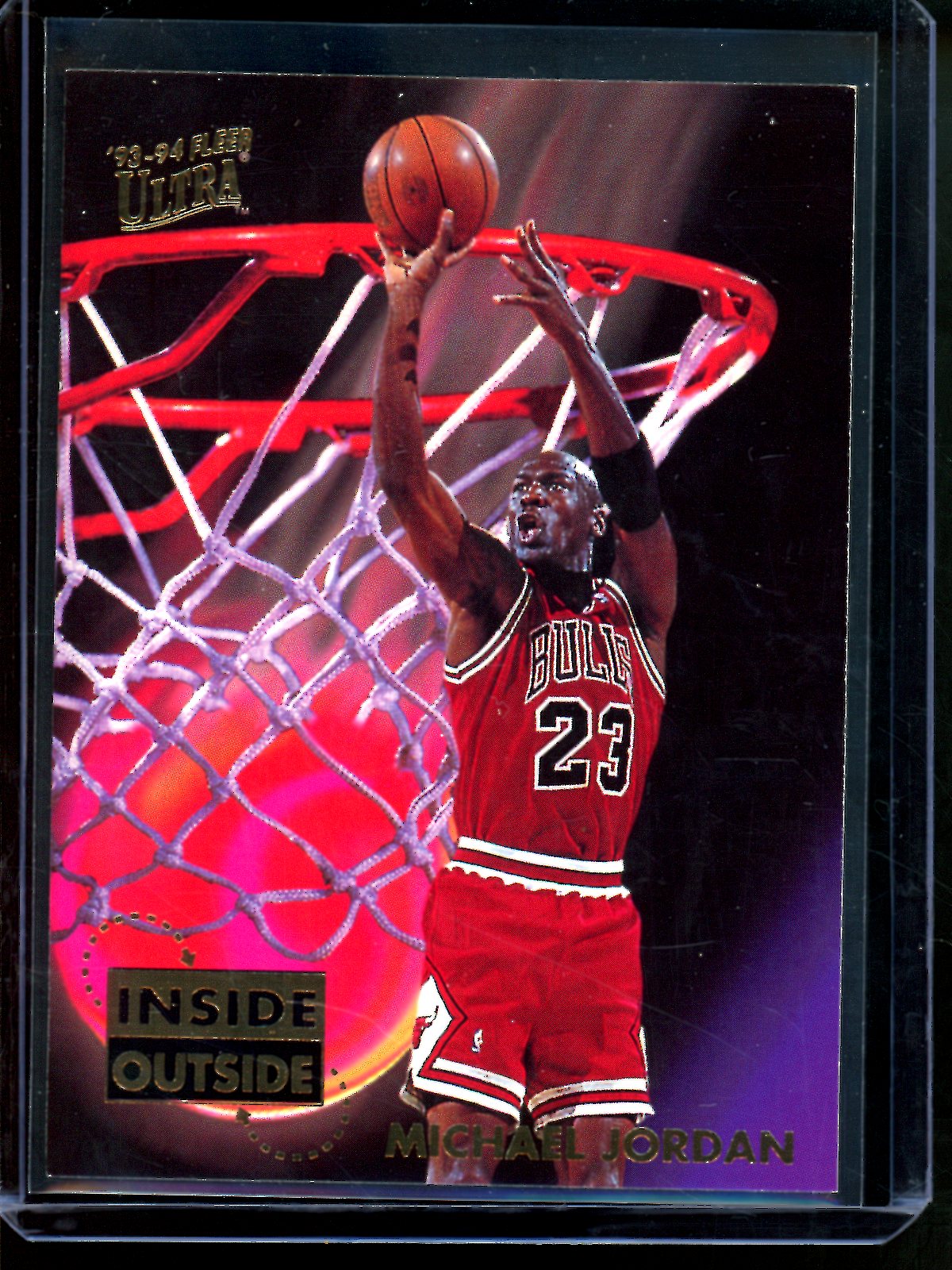 1994 Fleer Ultra Michael Jordan Inside Outisde Bulls