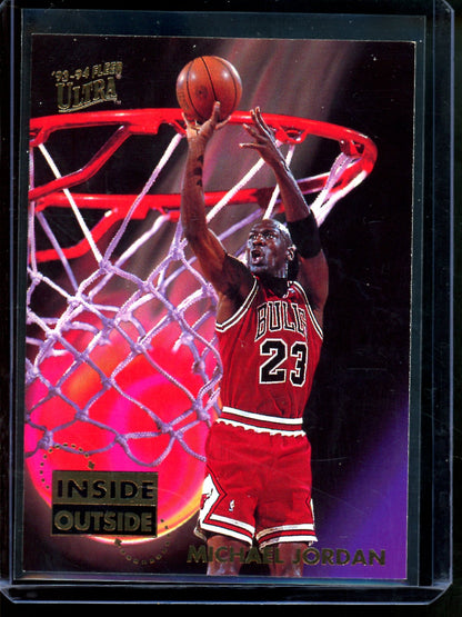 1994 Fleer Ultra Michael Jordan Inside Outisde Bulls