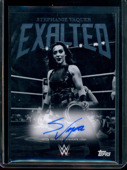 2025 Panini Exalted Stephanie Vaquer Autograph  #BWS-SVR