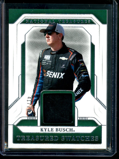 2025 Panini National Treasures Kyle Busch Treasured Swatches /75