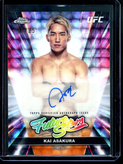 2026 Topps Chrome Kai Asakura Future Stars Autograph /25