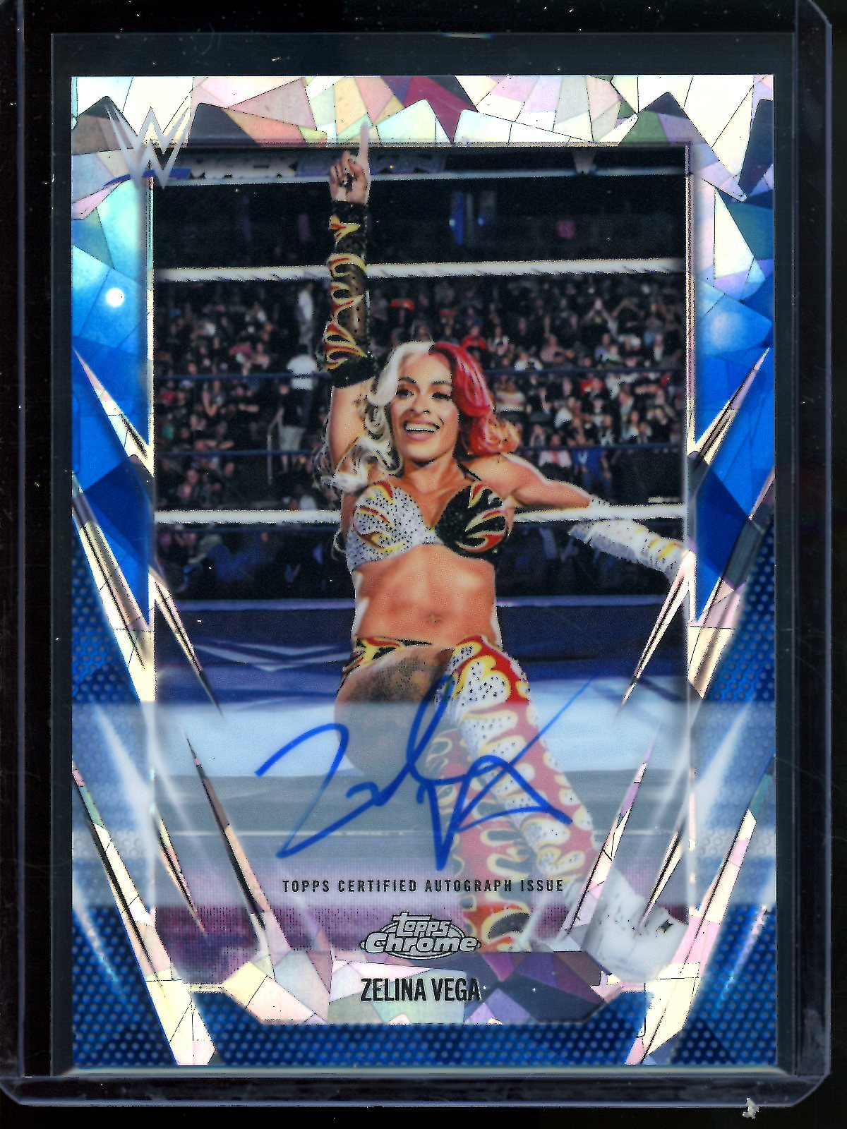 2026 Topps Sapphire Zelina Vega Sapphire Autograph