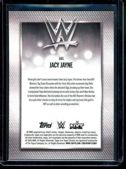 2026 Topps Sapphire Jacy Jayne Black Sapphire Refractor /10