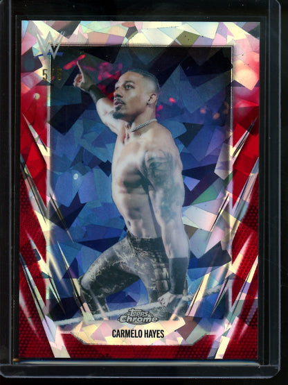 2026 Topps Sapphire Carmelo Hayes Red Sapphire Refractor /5