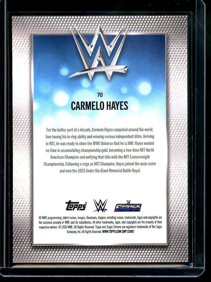 2026 Topps Sapphire Carmelo Hayes Red Sapphire Refractor /5