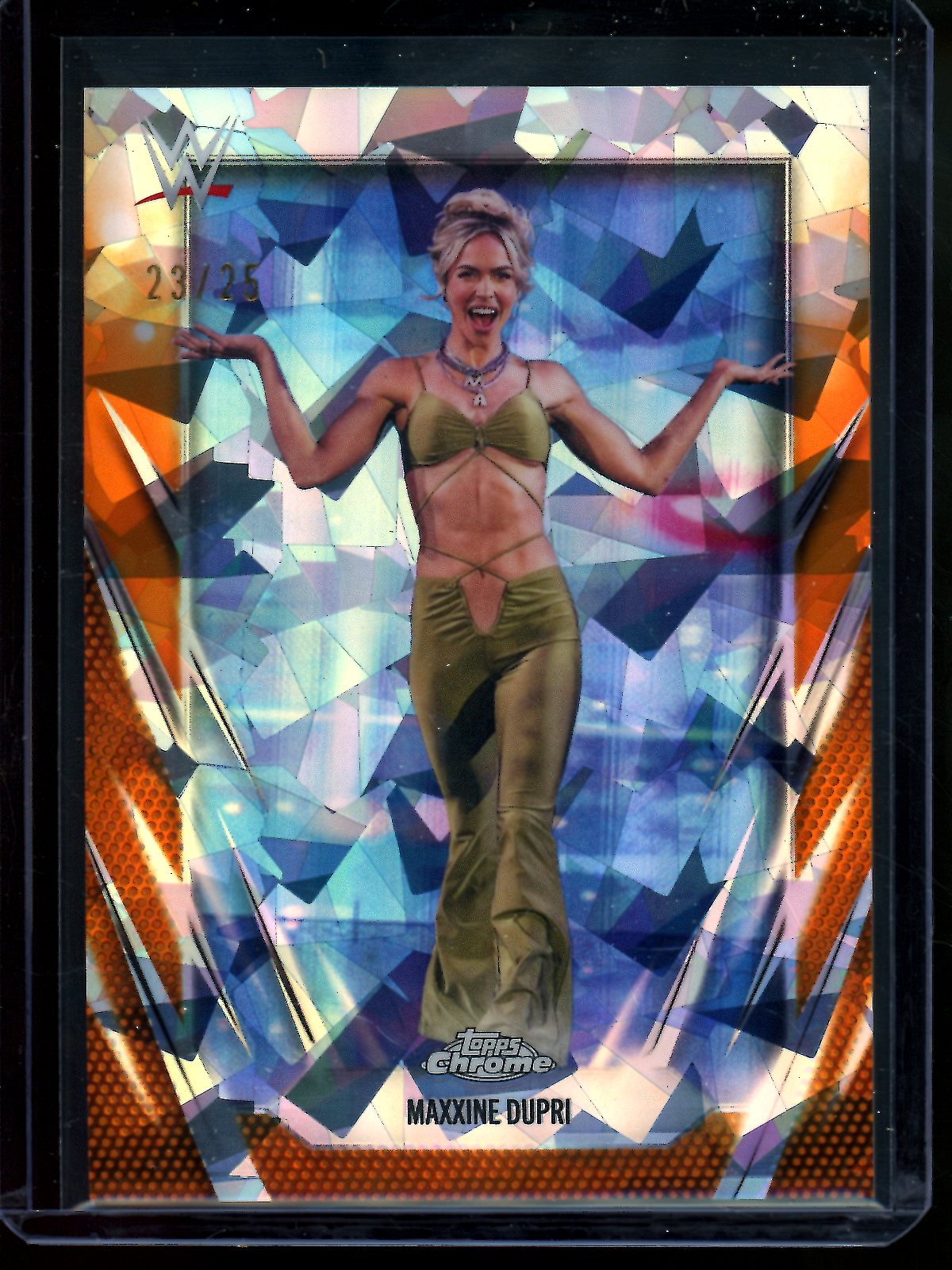 2026 Topps Sapphire Maxxine Dupri Orange Sapphire Refractor /25