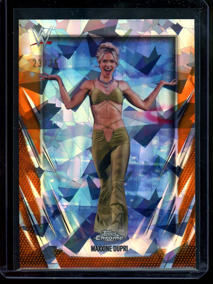 2026 Topps Sapphire Maxxine Dupri Orange Sapphire Refractor /25