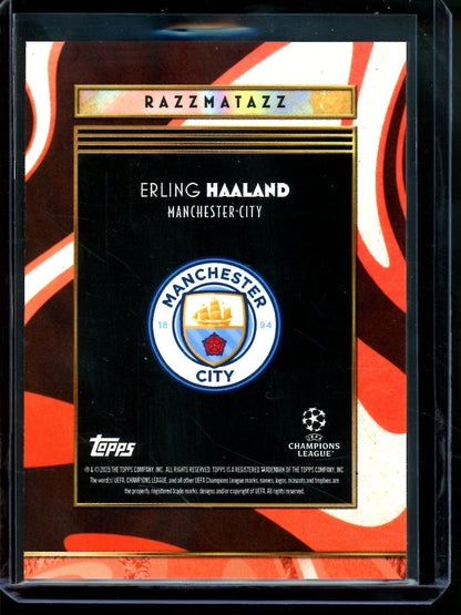 2025 Topps Deco Erling Haaland Razzmatazz Orange /25 Manchester City