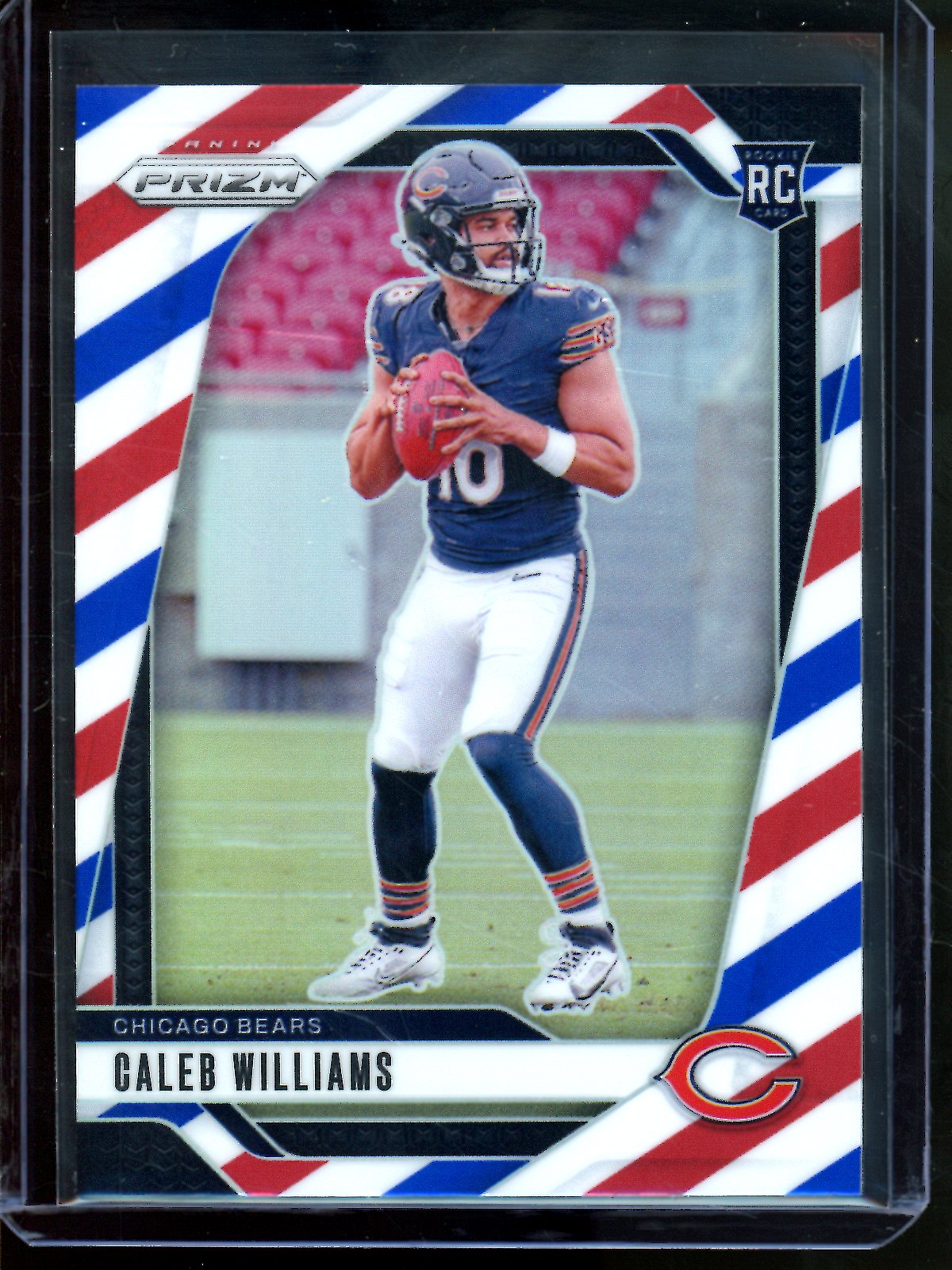 2024 Panini Prizm Caleb Williams Red White Blue Rookie Bears