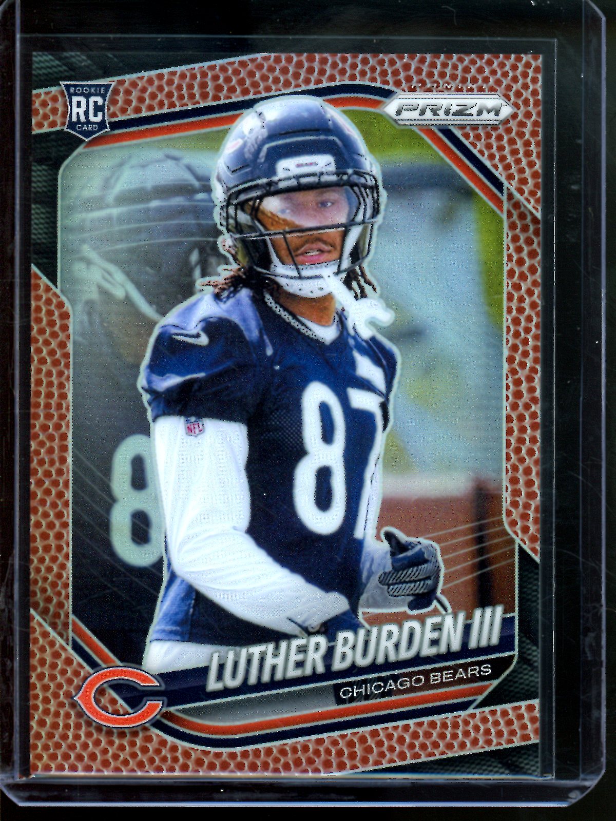 2025 Panini Prizm Luther Burden III Pigskin Rookie /180 Bears