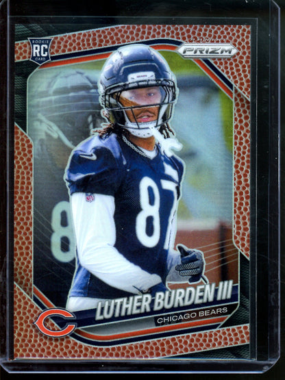 2025 Panini Prizm Luther Burden III Pigskin Rookie /180 Bears