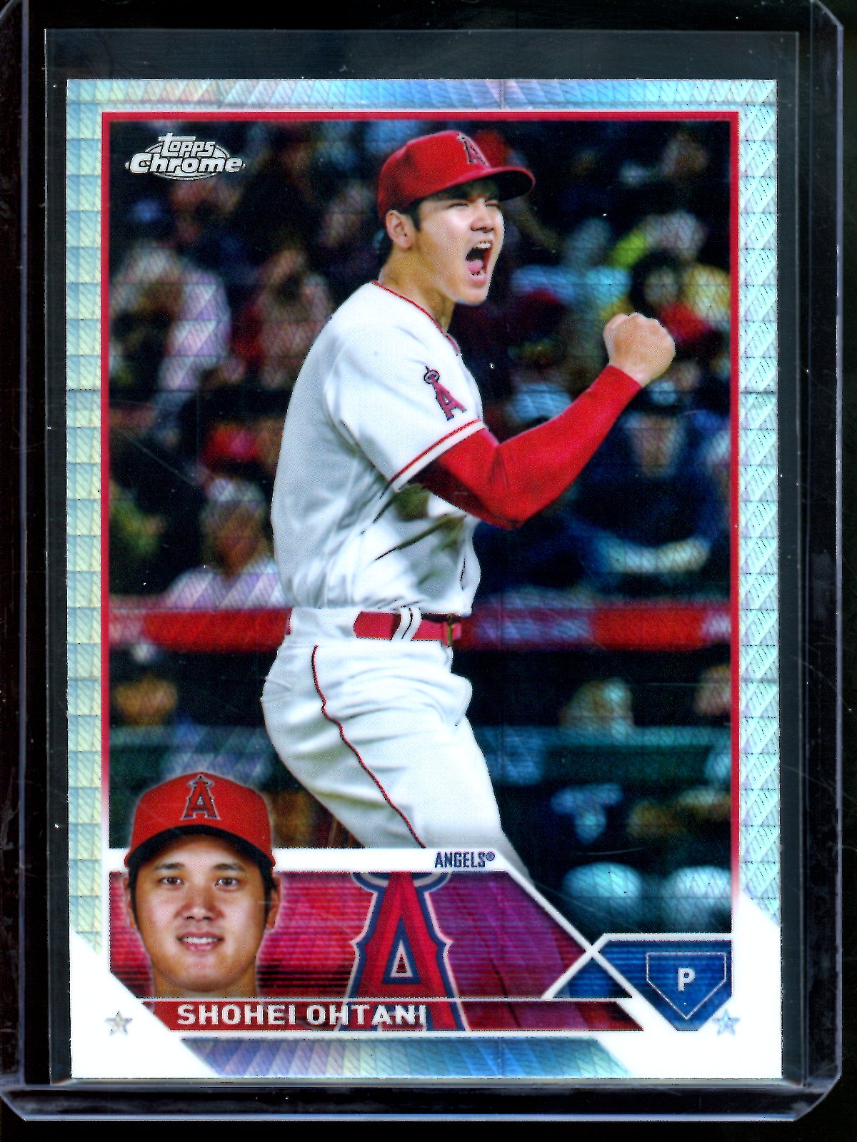 2023 Topps Chrome Shohei Ohtani Prizm Refractor Angels / Dodgers