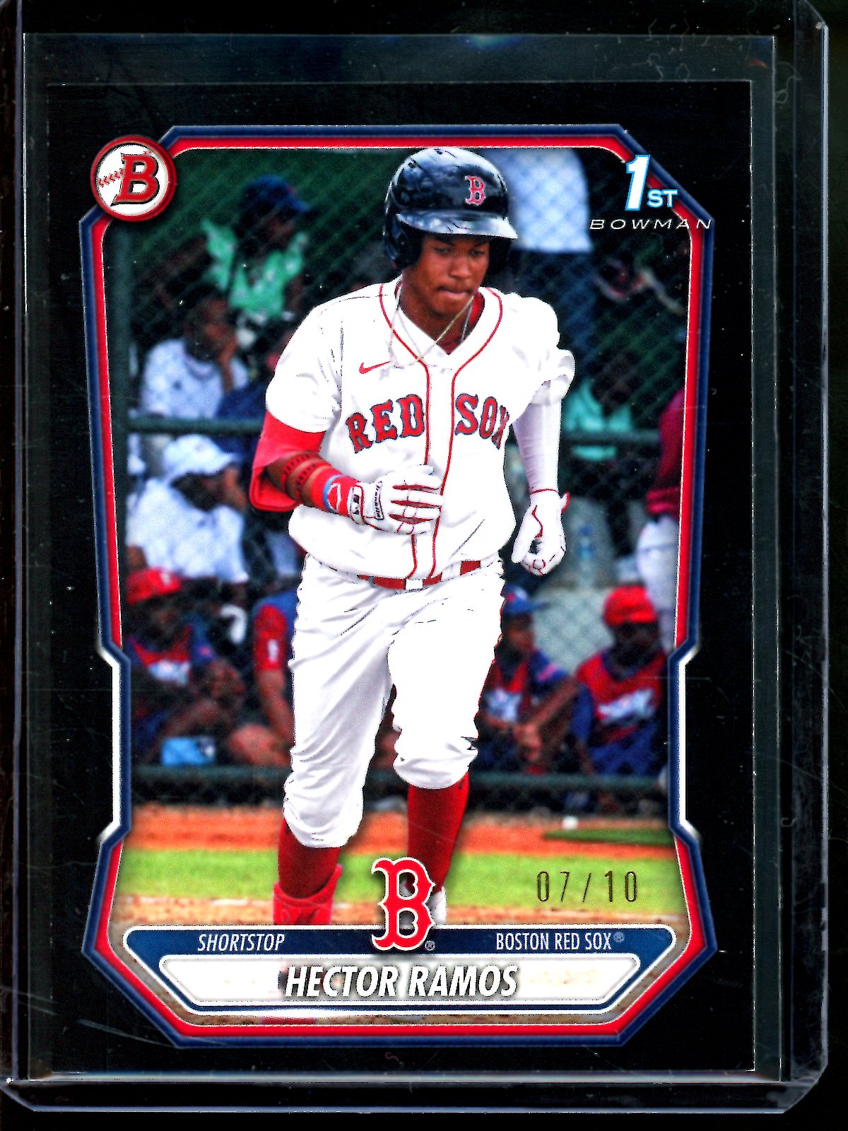 2026 Bowman Hector Ramos 1st Black /10 Red Sox