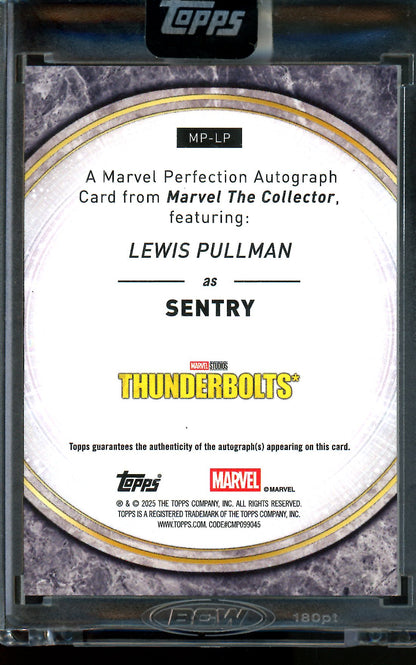 2025 Topps Marvel the Collector Sentry Perfection Encased Autograph /100