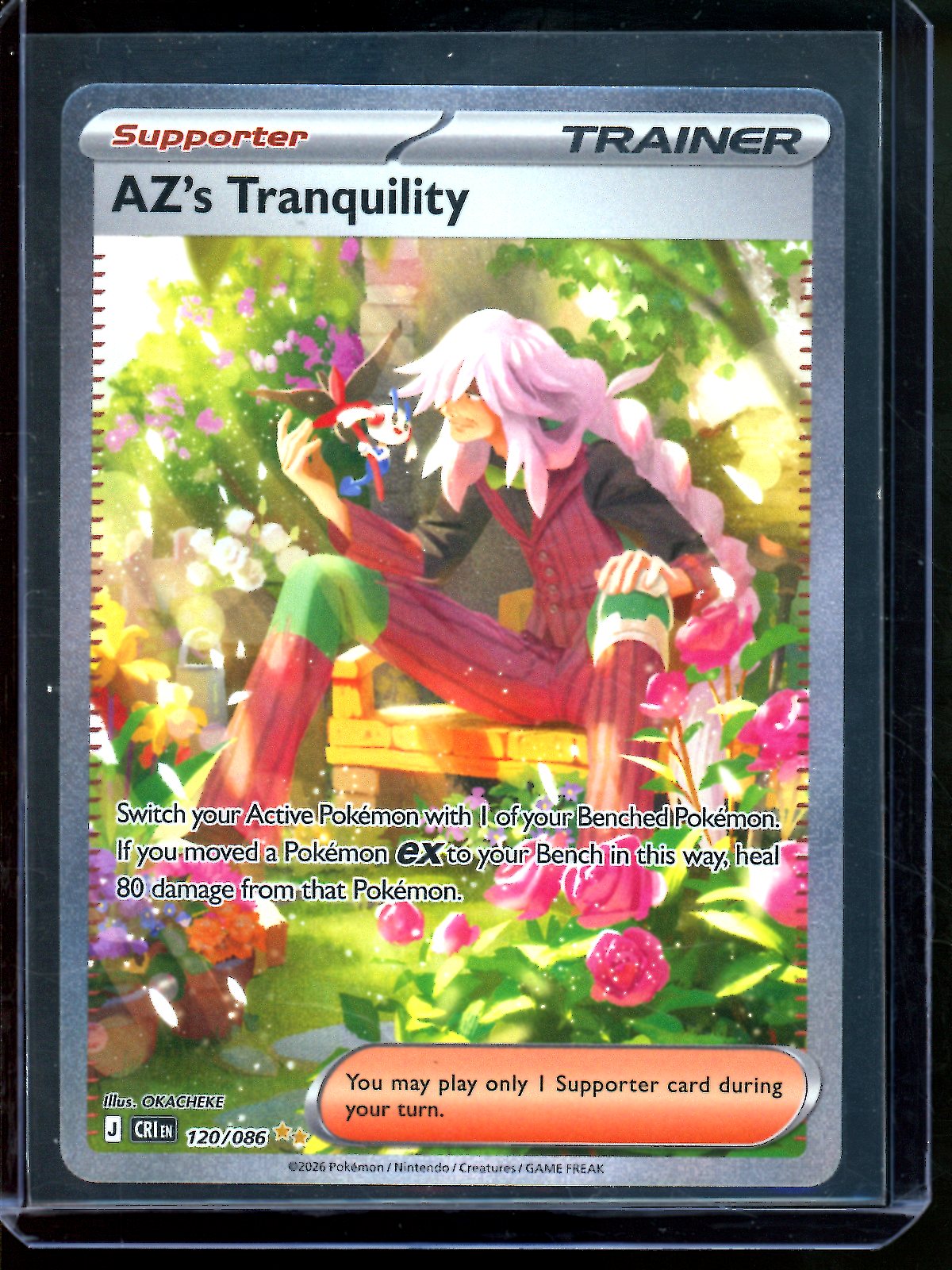 2026 Pokemon Chaos Rising AZ's Tranquility 120/086