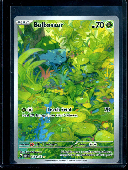 2023 Pokemon 151 Bulbasaur 166/165