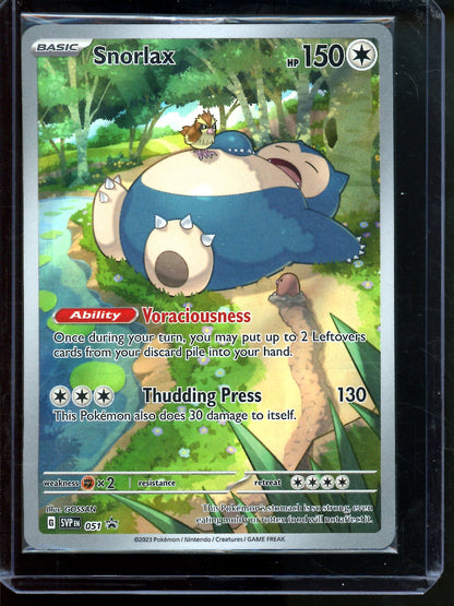 2023 Pokemon Black Star Promo Snorlax 051 Promo