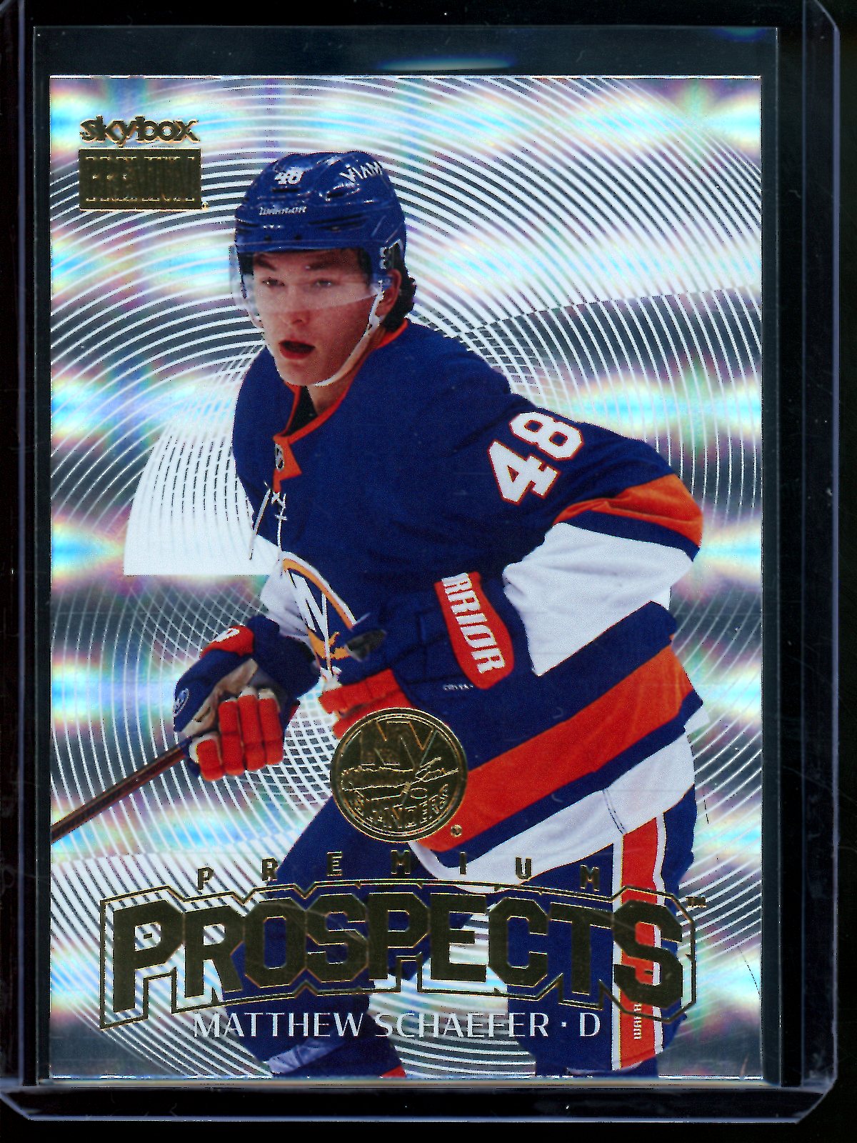 2025 Upper Deck Skybox Premium Matthew Schaefer Prospects Rookie Islanders