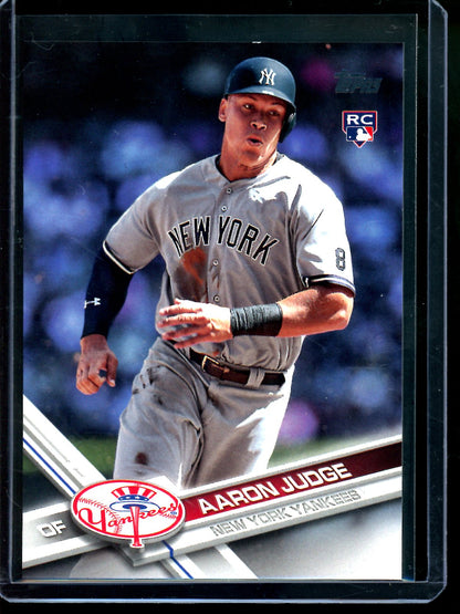 2017 Topps Complete Set Aaron Judge Rookie Card #287 Yankees
