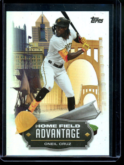 2023 Topps Series 1 Oneil Cruz Home Field Advantage SP Pirates