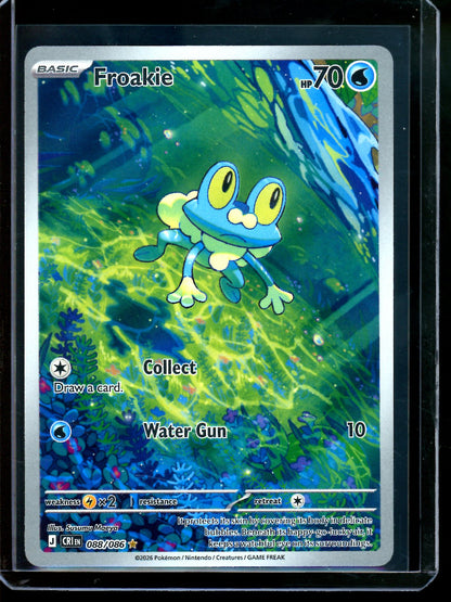 2026 Pokemon Chaos Rising Froakie 088/086