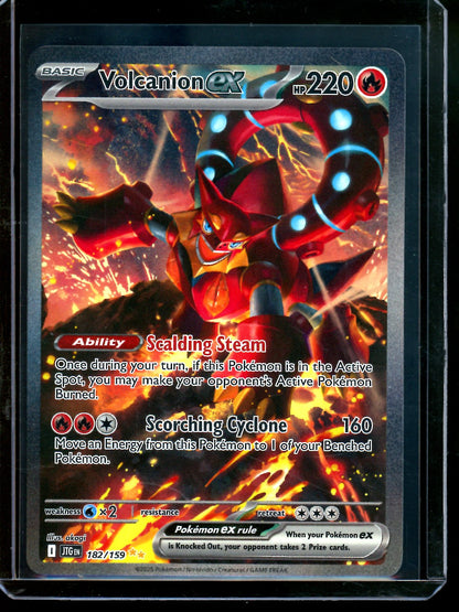 2025 Pokemon Journey Together Volcanion EX 182/159