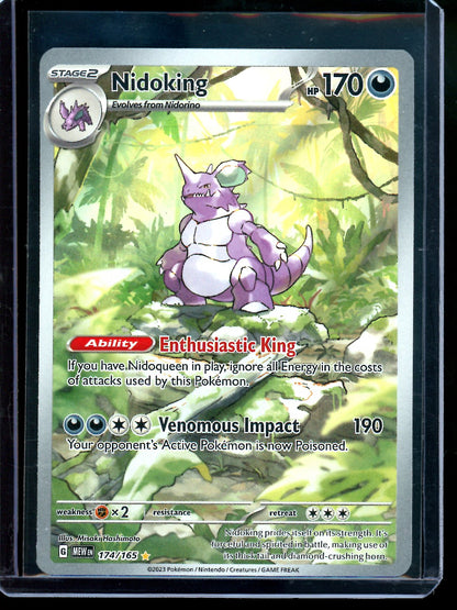 2023 Pokemon Scarlet and Violet Nidoking 174/165