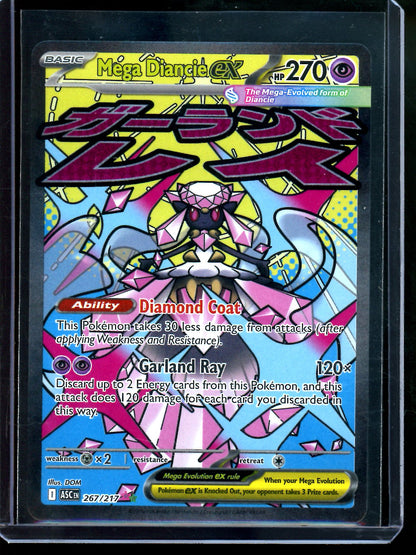 2026 Pokemon Ascended Heroes Mega Diancie EX 267/217