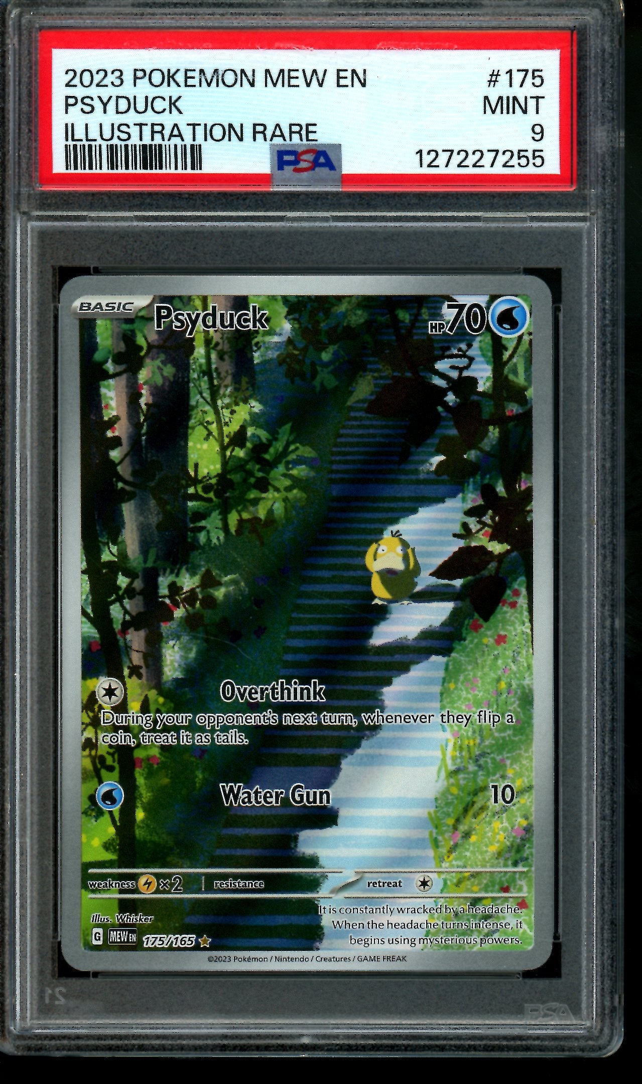 2023 Pokemon 151 Psyduck 175/165 PSA 9