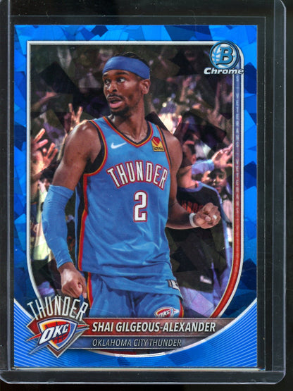 2025 Bowman Sapphire Shai Gilgeous-Alexander Thunder