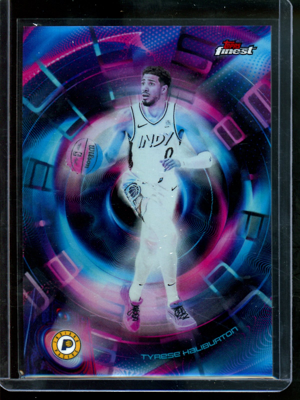 2026 Topps Finest Tyrese Haliburton Pulse SP Pacers