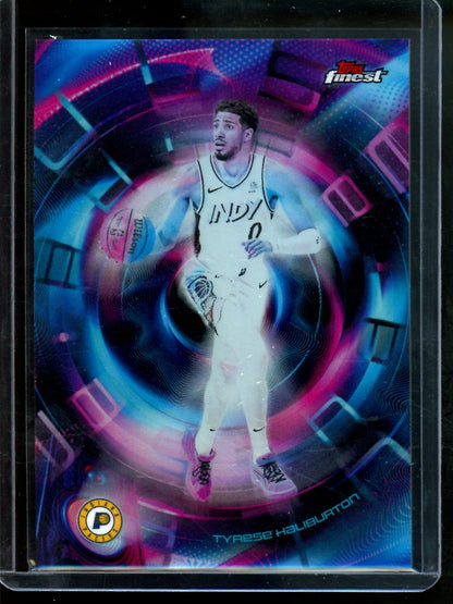 2026 Topps Finest Tyrese Haliburton Pulse SP Pacers