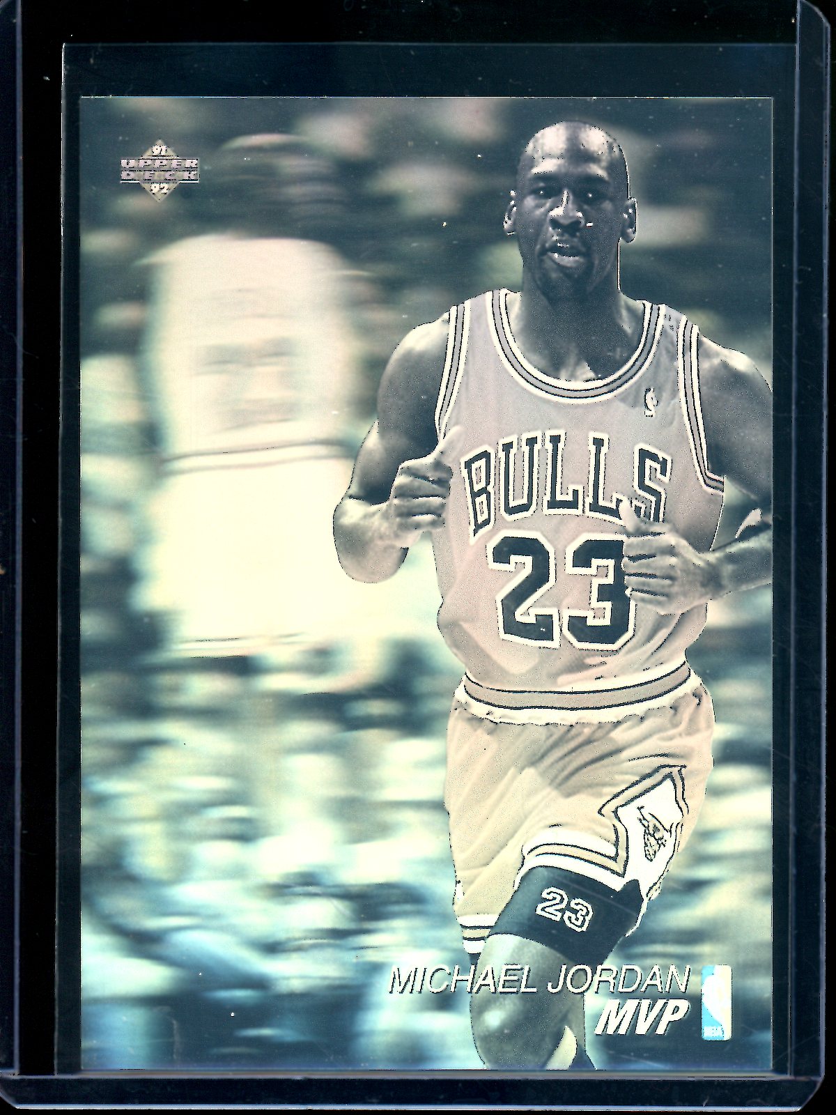 1991 Upper Deck Michael Jordan Hologram #AW4 Bulls
