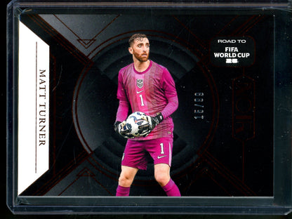 2025 Panini Noir Matt Turner Fifa World Cup /99 USA